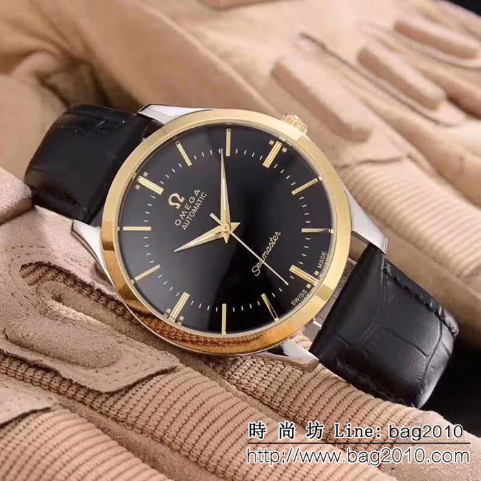 歐米茄OMEGA 經典大三針 全自動機械 精品男士腕表 WSS1184